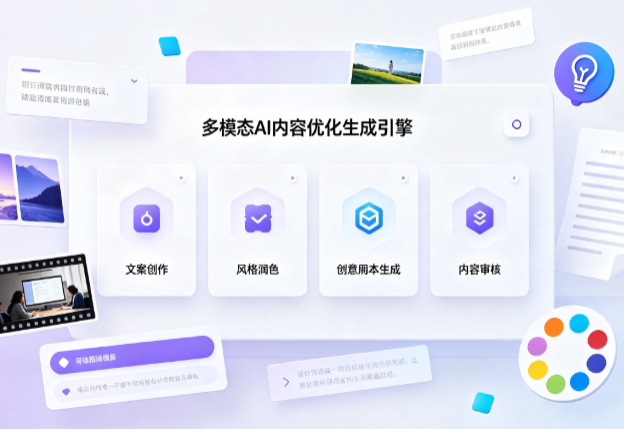 运城市AI智能内容优化创新 多模态生成技术丰富数字内容创作生态